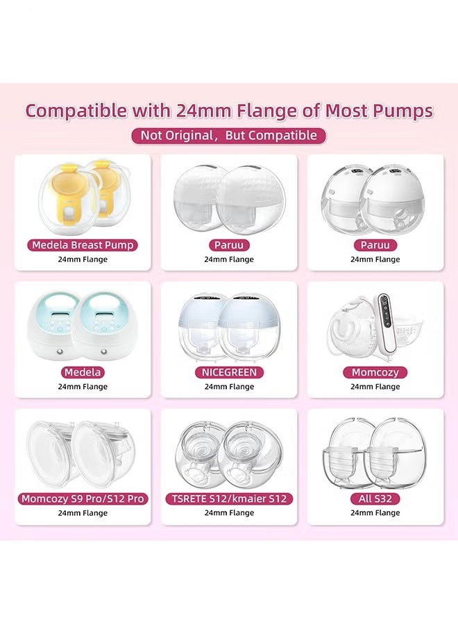 14 قطعة إدراج مضخة الحليب محول العملي مضخة استبدال 13 مللي متر 15 مللي متر 17 مللي متر 18 مللي متر 19 مللي متر20 مللي متر21 مللي متر - Image 3