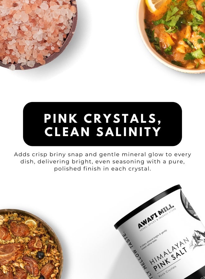أباميك ملح هملايا الوردي البلوري من أوّافي ميل | سِنْدها ناماك – غني بالمعادن وطبيعي بالكامل – 500 غرام | 17.6 أونصة - Image 4