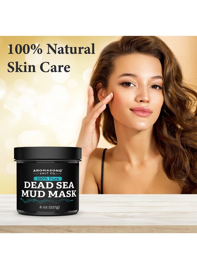 Aromasong 100% Pure Dead Sea Mud Mask For Face Cleansing Natural Skin Care For Women And Men To Help Reduce Acne And Pores - Image 4