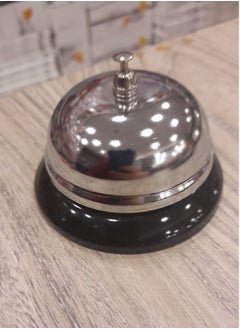 Generic counter bell for all restaurant and cafe services stainless steel and rubber base to prevent slipping  - Image 4