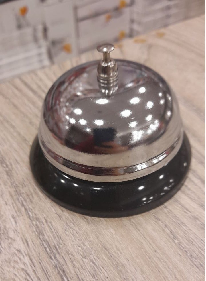 counter bell for all restaurant and cafe services stainless steel and rubber base to prevent slipping - Image 4