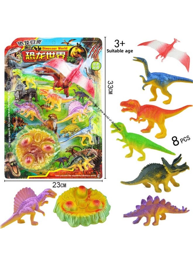 Hanging Board Animal Small Clinic Doctor's Play Shopping Mall Supermarket Set Kindergarten Desktop Children's Toys-Color:54575 Small Hanging Board Set 【dinosaur World Set】 Xw312 - Image 1