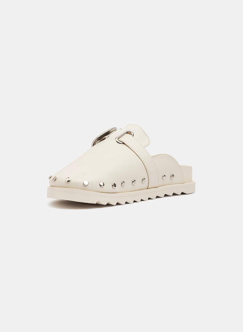 TGS Mega Buckle Studded Clogs - Image 2