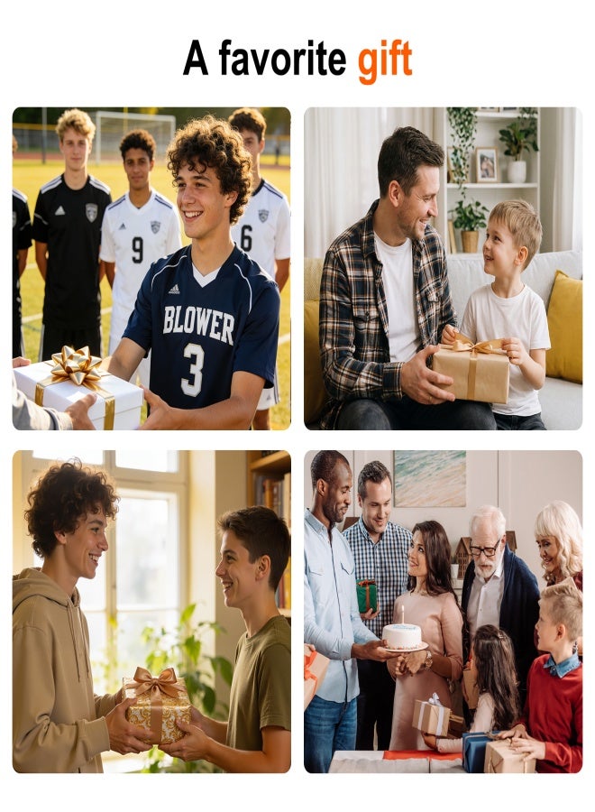 Bluetooth Speaker Football Bluetooth Speaker Glowing Football with Built-in Speaker – The Perfect Gift for Football Fans - Image 3