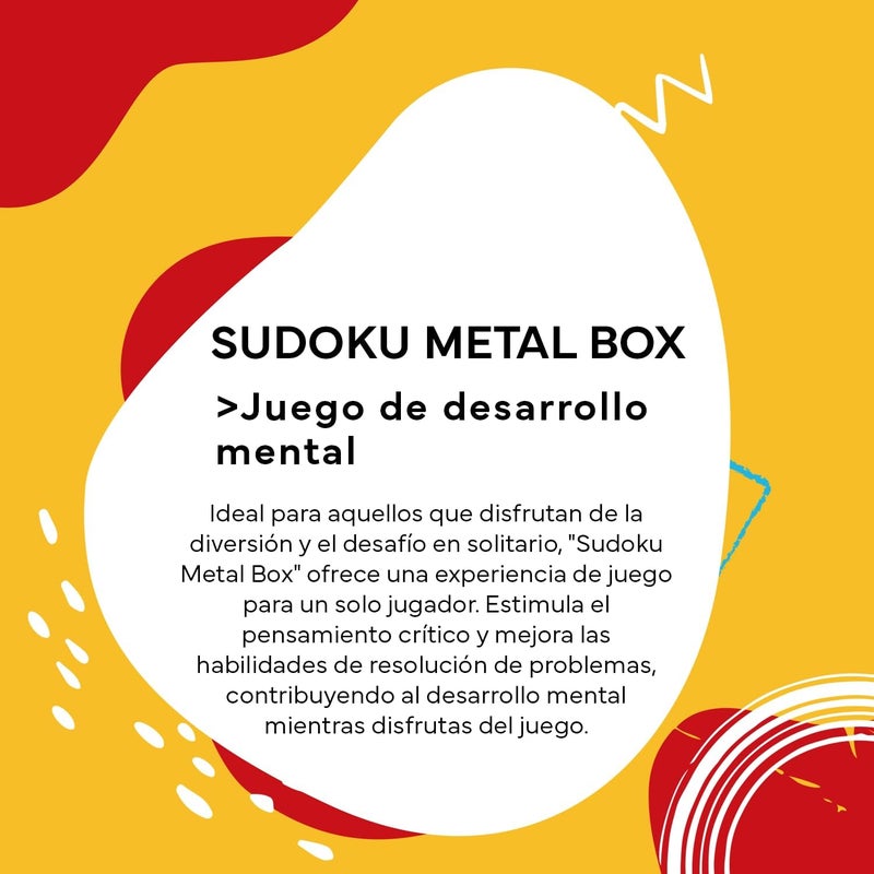 cayro Popular trusted craftsmanship SUDOKU METAL BOX (FSC WOOD) Longevity optimized build - Image 2