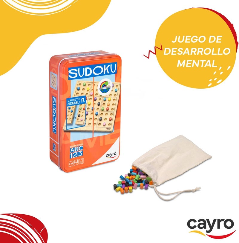 cayro Popular trusted craftsmanship SUDOKU METAL BOX (FSC WOOD) Longevity optimized build - Image 1