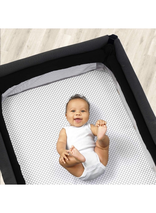 Chicco Chicco Lullaby Playard Sheets - Grey Diamond 2-Pack | Grey/White  - Image 1