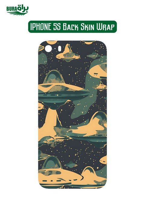 iPhone 5s Back Skin Wrap Back Skin Wrap Mobile Protector Skin Wrap Sticker ( NOT A CASE COVER )