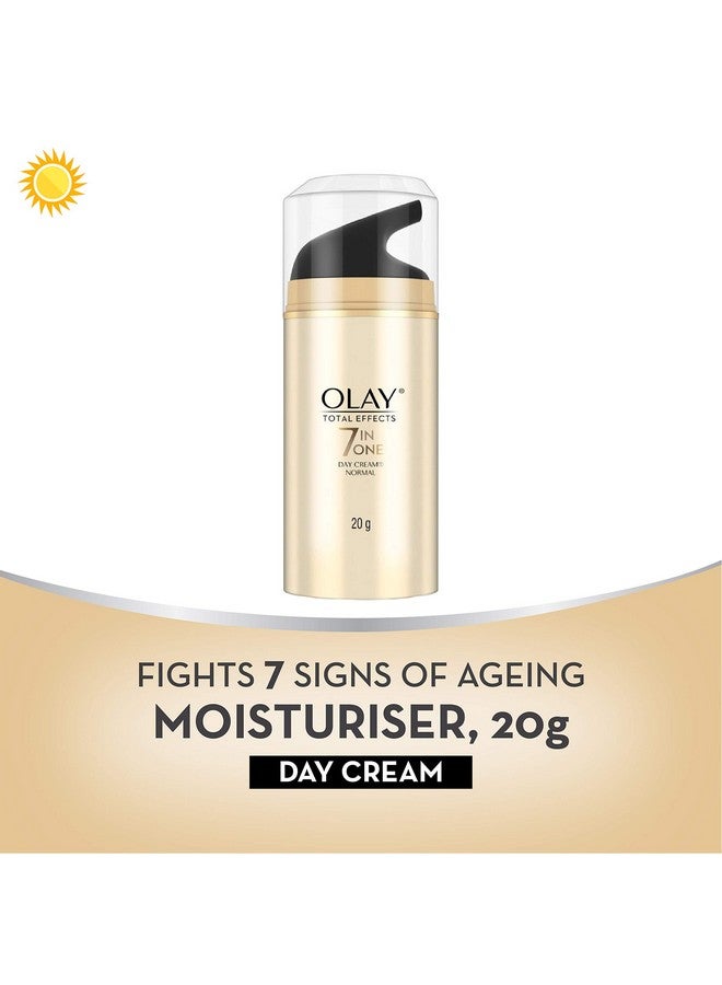 كريم توتال إفيكتس النهاري | يحارب 7 علامات للشيخوخة | يحتوي على النياسيناميد ومستخلص الشاي الأخضر | البشرة العادية والدهنية والجافة والمختلطة | 20 جرام - Image 4