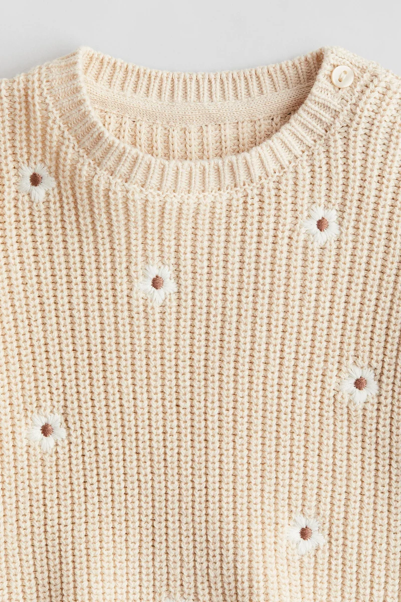 H&M Embroidery-detail jumper