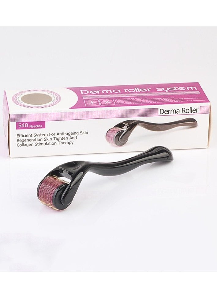 Dermaroller Skin Roller for Hair Growth - 540 Microneedle for Skin Care System  - Image 1