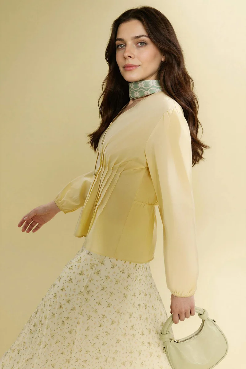 DeFacto Regular Fit Poplin Long Sleeve Tunic