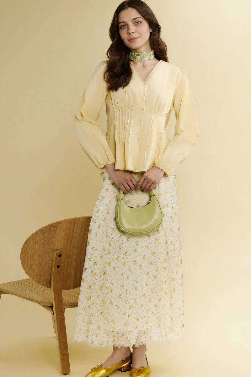 DeFacto Regular Fit Poplin Long Sleeve Tunic