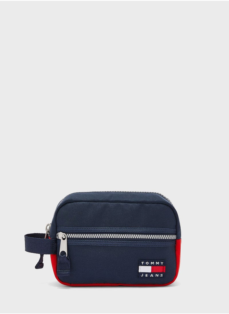 TOMMY JEANS Colourblock Wash Bag  - Image 1