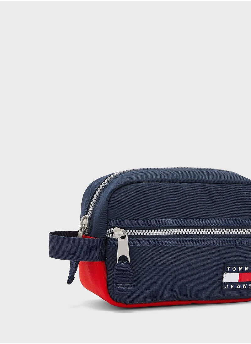 TOMMY JEANS Colourblock Wash Bag  - Image 3