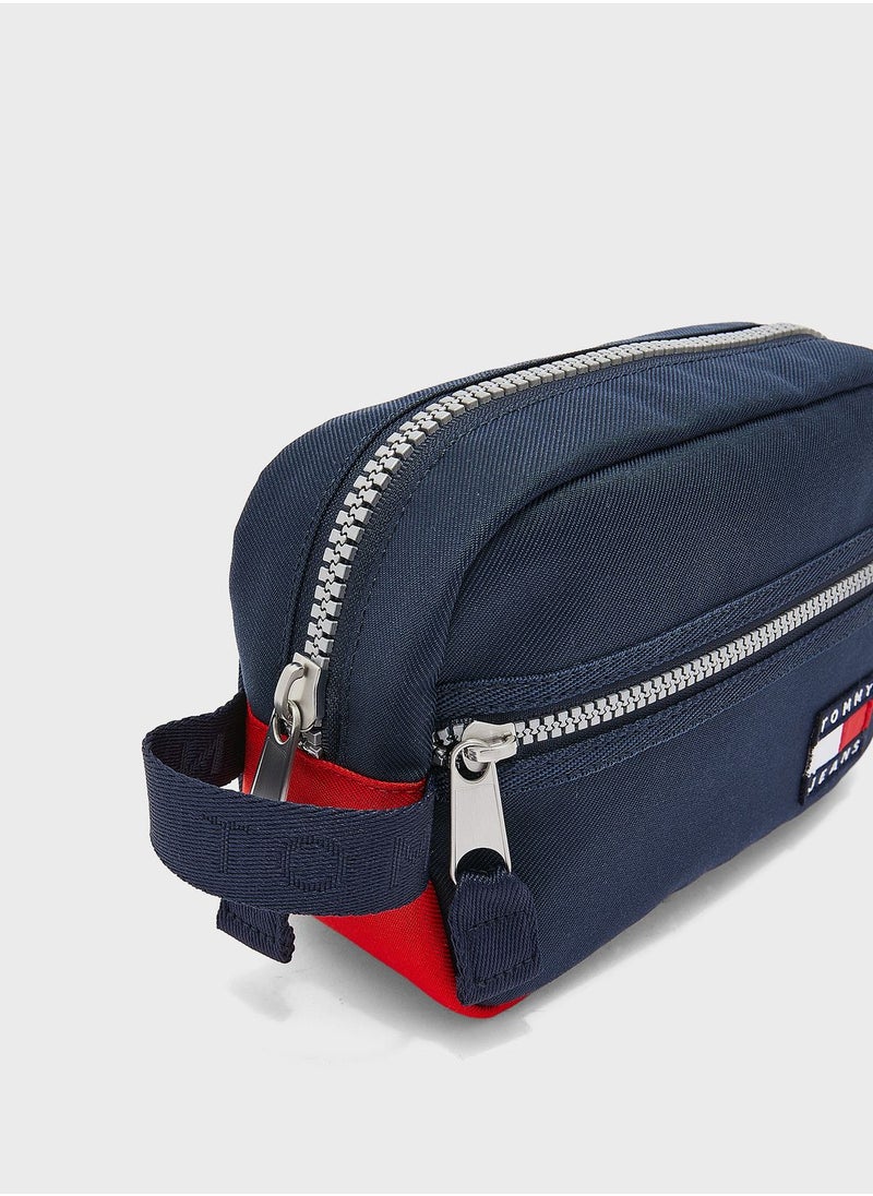 TOMMY JEANS Colourblock Wash Bag  - Image 4