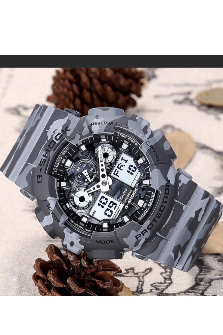 CASIO CASIO G-SHOCK Classic Camouflage Design Watch - The Perfect Choice for High Performance and Durability - Image 3