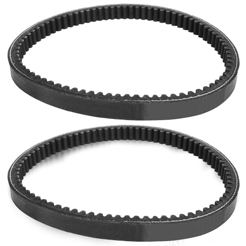 LIYYDS 2 Pcs KT196 Drive Belt Compatible with 30 Series Torque Converter Belt Powersports Coleman KT196cc 4 Wheelers 196cc 6.5HP Comet 203589 203589A Manco 5959 Go Kart - Image 1
