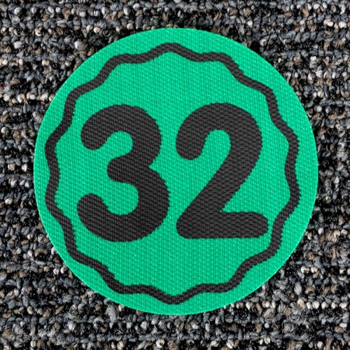 Really Good Stuff Carpet Mark-Its – 36 Pack–Line-Up Helpers – Carpet Markers for the Classroom – Numbered Spot Markers and Labels – 4" Carpet Dots for Teacher Supplies - Image 3