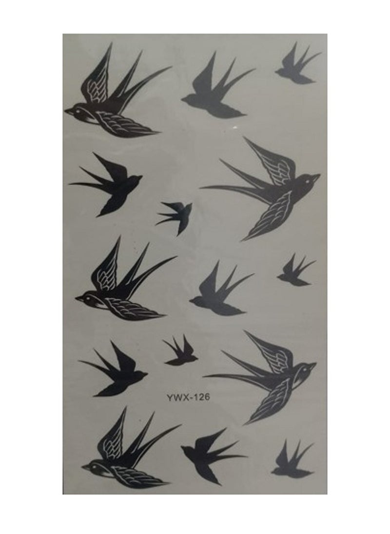 Generic Beautiful and elegant swallow design tattoo 