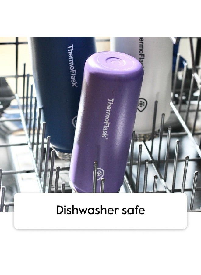 Thermoflask Kids Double Wall Vacuum Insulated Stainless Steel (Grey/Navy) - Image 5