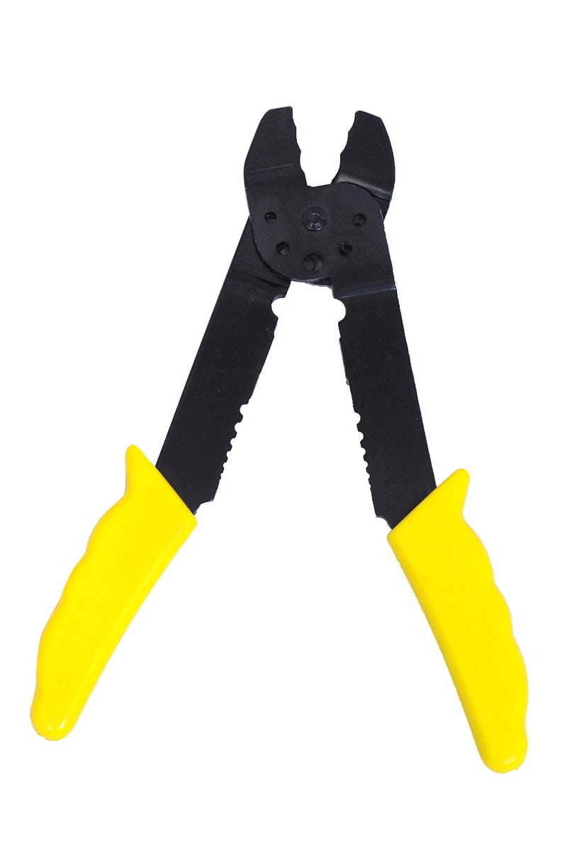 Jon Bhandari Tools 8” Crimping Plier for Wire, Cable & Connectors | Heavy Duty Hand Tool for Electrical Work | Insulated Terminal Crimper with Ergonomic Grip - Image 3