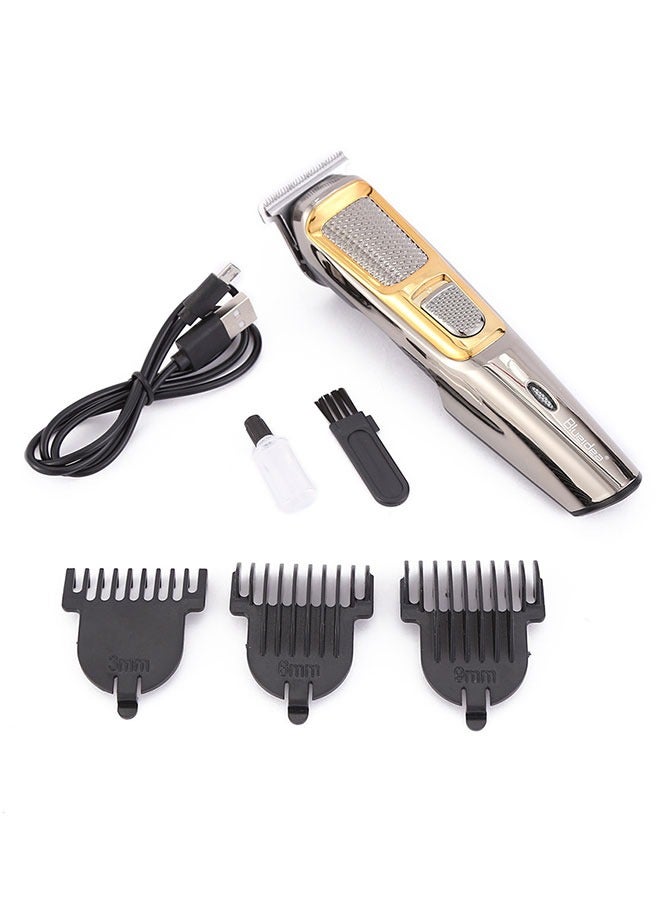 بلو آيديا مجموعة احترافية دقيقة لقص الشعر والعناية به للرجال، مجموعة أدوات تشذيب اللحية والشعر اللاسلكية مع 3 أمشاط قابلة للتبديل، ماكينة تشذيب الشعر اللاسلكية بدون فجوات، قابلة لإعادة الشحن للحصول على تجربة حل - Image 4