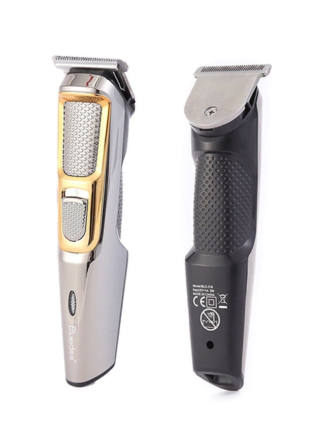 بلو آيديا مجموعة احترافية دقيقة لقص الشعر والعناية به للرجال، مجموعة أدوات تشذيب اللحية والشعر اللاسلكية مع 3 أمشاط قابلة للتبديل، ماكينة تشذيب الشعر اللاسلكية بدون فجوات، قابلة لإعادة الشحن للحصول على تجربة حل - Image 3