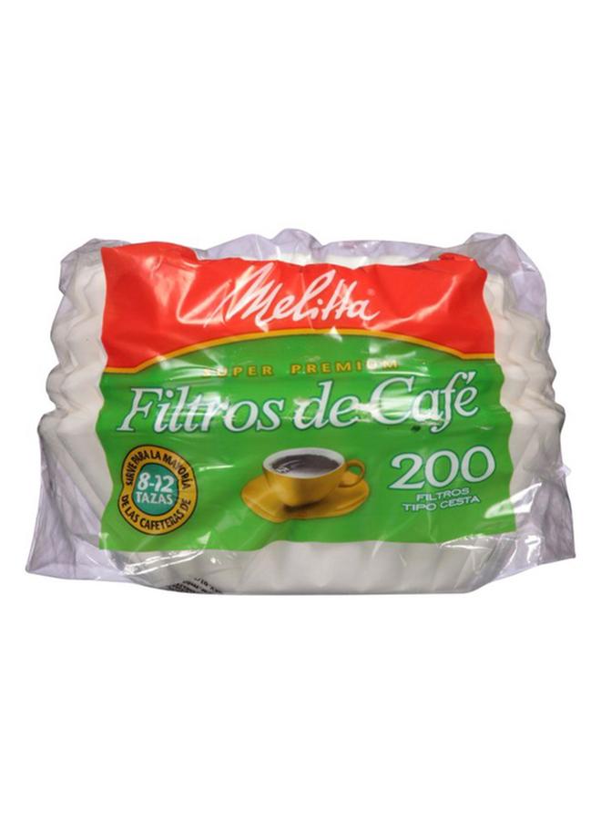 ميليتا فلتر قهوة أبيض 200 قطعة - Image 4