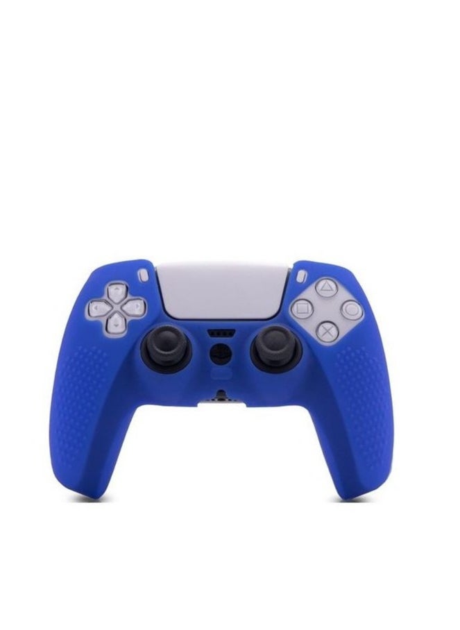 Generic - Playstation 5 Controller Silicone Protective Case Anti-Slip Soft Silicone Rubber Compatible with Playstation 5 Controller Pack of 2 Red/Blue - Image 1