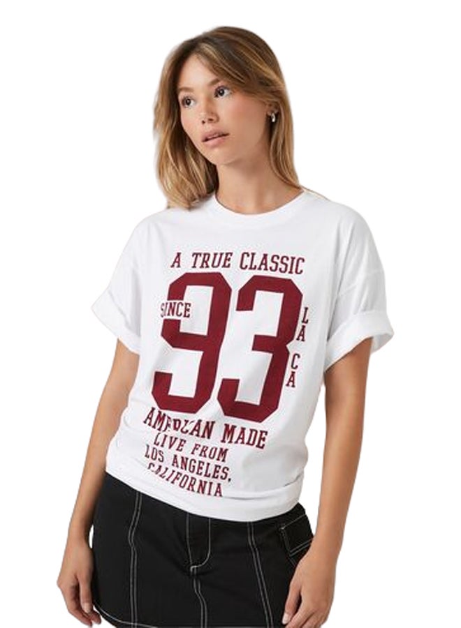FOREVER 21 Oversized Since 93 Graphic Tee - Image 1