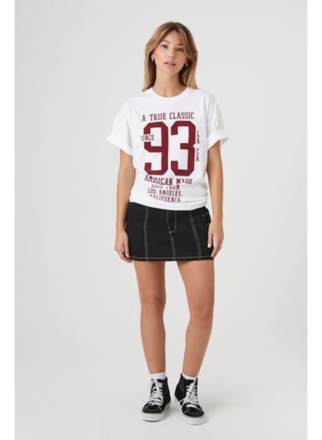 FOREVER 21 Oversized Since 93 Graphic Tee - Image 4