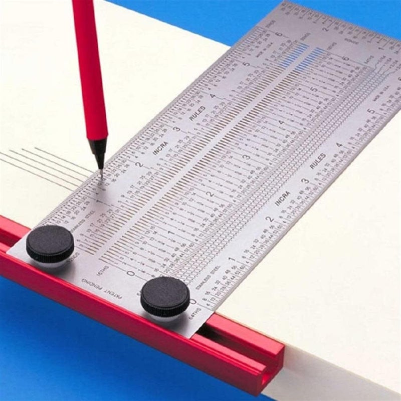 Incra Incra T-RULE12 12-Inch Precision Marking T-Rule  - Image 4