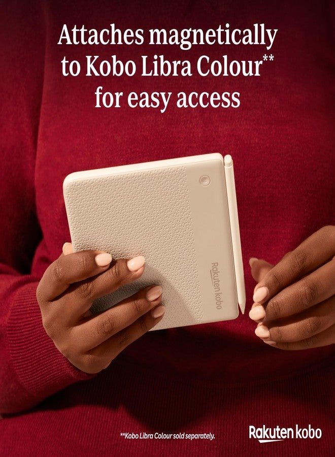 Kobo Stylus 2 | Mark Up, Write Notes and Make Highlights | Rechargeable via USB-C |Compatible with 7" Libra Colour eReader & Kobo Sage eReader (White) - Image 4
