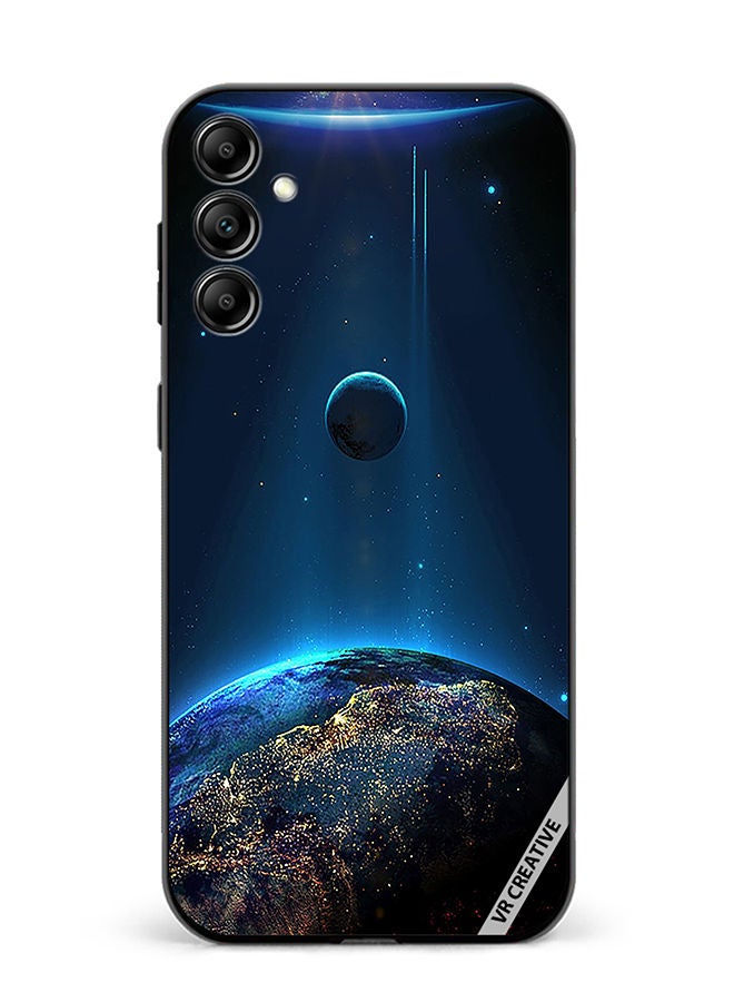 VR CREATIVE Protective Case Cover For Samsung Galaxy M14 Galaxy Design Multicolour - Image 1