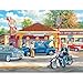 Bits and Pieces 300 Piece Puzzles for Adults Remembering Full Service 300 Large Pieces 18 x 24 Jigsaw Puzzles Classic Cars Gas Staion Americana No 2 Pieces Alike - Image 4