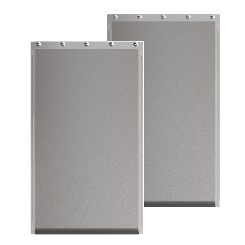 MOLYLY 2PACK Large Dog Door Replacement Flaps with Screws - Pet Door Replacement Flap Compatible with Petsafe Freedom Doggie Doors Replacement Flaps PAC11-11039 10 1/8" X 16 7/8", Flexible, No Warped - Image 1