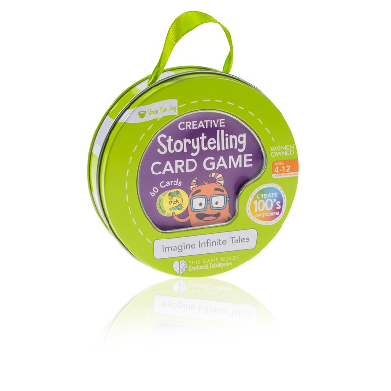 Open The Joy - Creative Storytelling Card Game For Kids  Family Fun Educational Activity To Explore Feelings And Expressions - Ages 4 And Up - Image 1