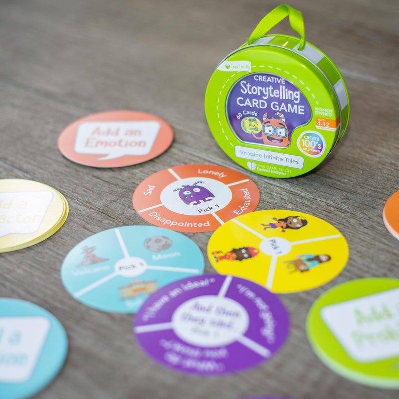 Open The Joy - Creative Storytelling Card Game For Kids  Family Fun Educational Activity To Explore Feelings And Expressions - Ages 4 And Up - Image 4