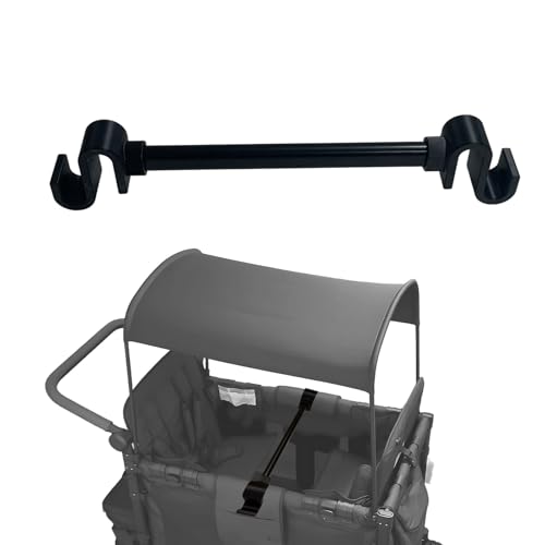 Hwborsix Stroller Wagon Support Bar Compatible with WONDERFOLD W2 Elite Wagon 2 Seater Wagon Support Bar for WONDERFOLD W2 Veer Wagon Black - Image 1