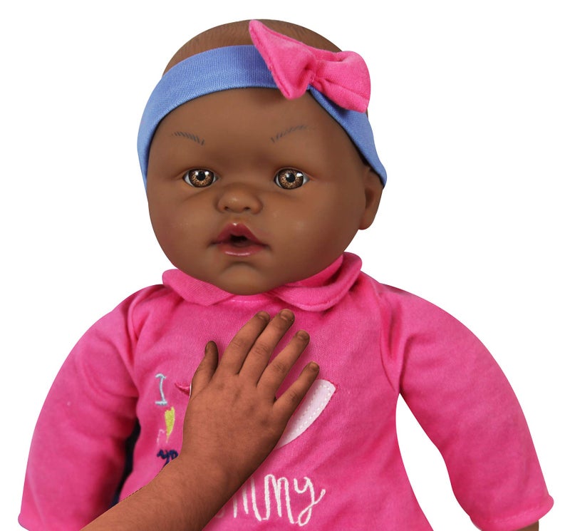 Lissi 15" Baby Doll Set with Extra Clothes and Accessories (African American) - Image 5