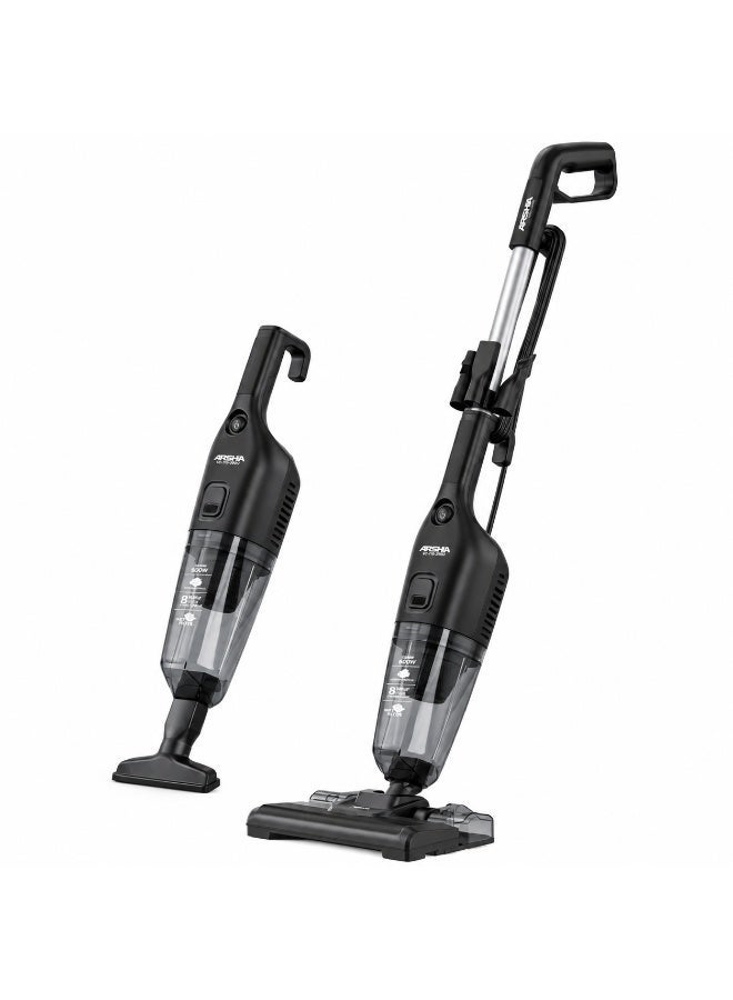 Arshia 6-in-1 Stick Vacuum Cleaner with Mop – Black-18-month warranty - Image 3