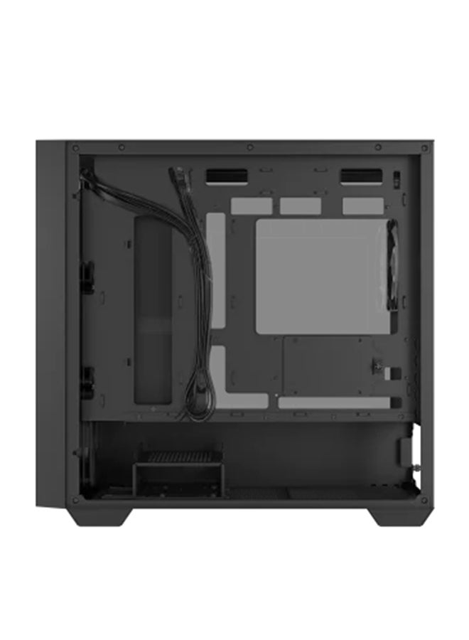 ASUS A21 PLUS MicroATX Case, 4x Pre-Installed ARGB Fans, Clean Cable Management, Supports 360 Mm Radiators & 380 Mm Graphics Cards, Black | 90DC00H0-B19000 - Image 4