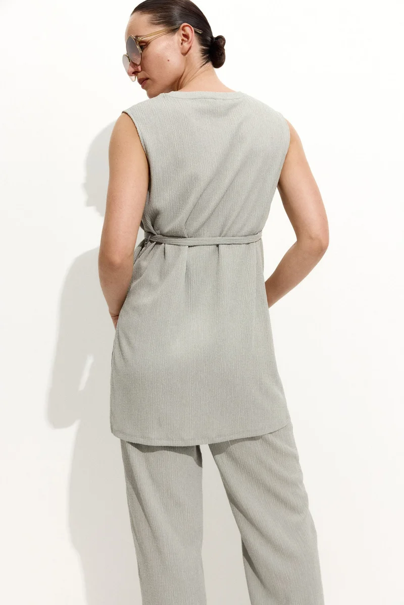 H&M MAMA 2-piece textured jersey set