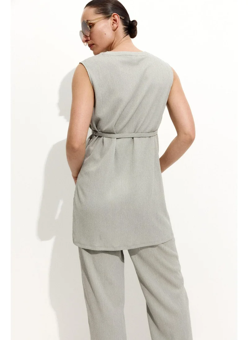 H&M MAMA 2-piece textured jersey set