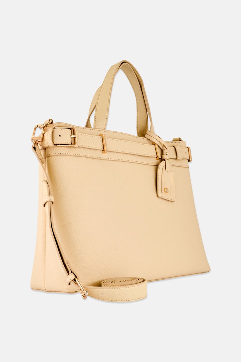 ANNE KLEIN Women Brand Logo Totes Bag, Light Blue - Image 4