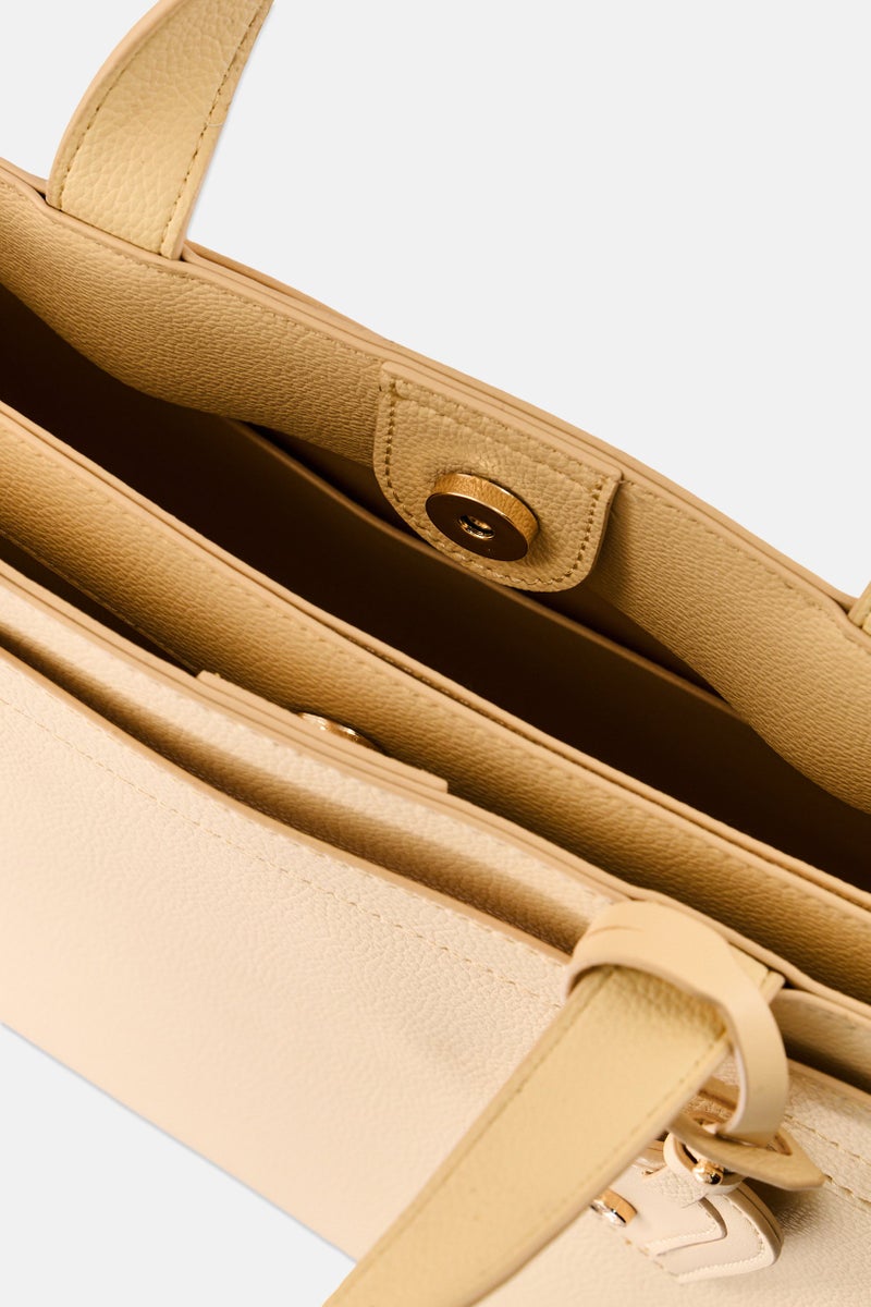 ANNE KLEIN Women Brand Logo Totes Bag, Light Blue - Image 2