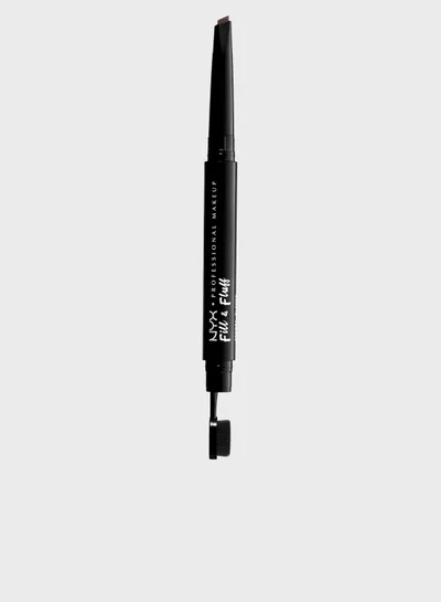 NYX PROFESSIONAL MAKEUP Fill & Fluff Eyebrow Pomade Pencil-Chocolate