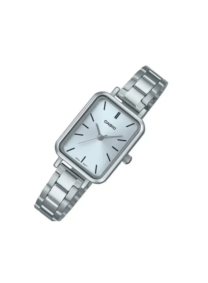 CASIO LTP-V009D-2EUDF Casio Silver Dial Silver Stainless Steel Analog Quartz - Image 2