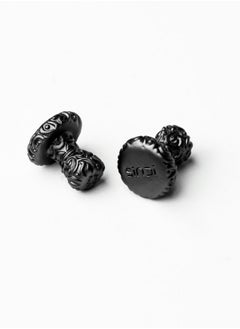 Classic dark Style Placket Cufflinks.. Ideal for wearing in “Classic" Thobe”